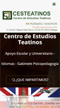 Mobile Screenshot of cesteatinos.com